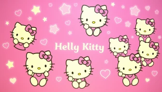 Purple Hello Kitty Wallpaper