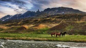 Landscape In Iceland Wallpaper