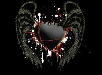 HD Wallpaper Wings Heart Desktop Image