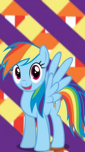iPhone Rainbow Dash Wallpaper By Djiceblue