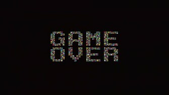 Game Over Poster Desktop Pc And Mac Wallpaper