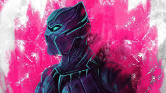 Black Panther Superhero Picture Wallpaper