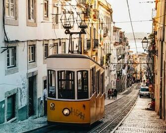 City Public Transportation Rail Street Car Train Transport