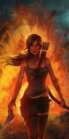 Tomb Raider Archer Lara Croft Video Game Fan Art