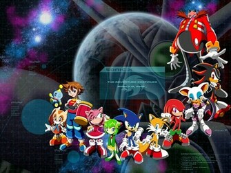 Sonic Vs The Metarex X Wallpaper