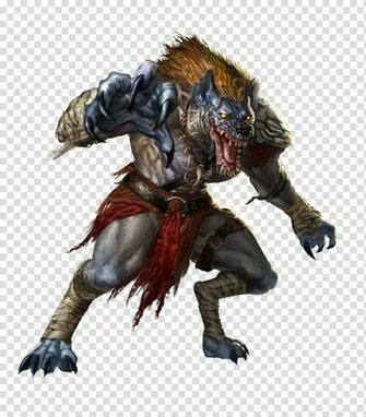 Pathfinder Roleplaying Game Dungeons Dragons Werehyena Gnoll