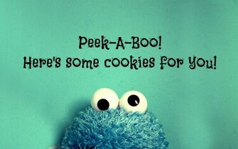 Cute Cookie Monster Wallpaper