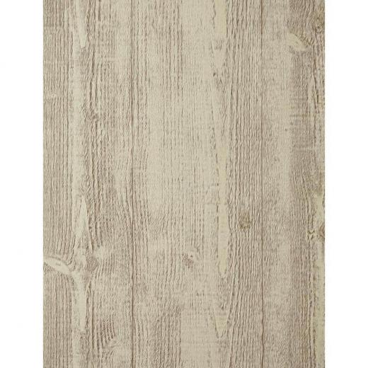 Modern Rustic Barnwood Wallpaper Corn Silk Gold