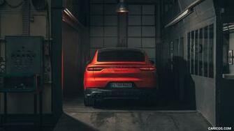 Porsche Cayenne Coupe Rear HD Wallpaper