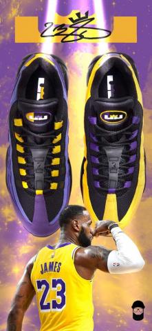 Lebron James Air Max Home Team iPhone Wallpaper On