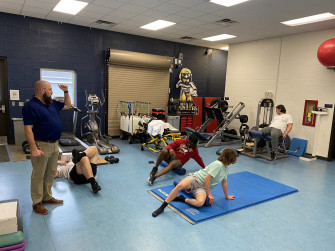 Clover Hs Athletic Training On For The Month Of March