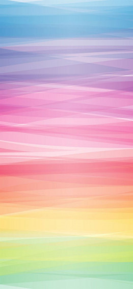 Pastel Colorful Smooth Lines iPhone Wallpaper