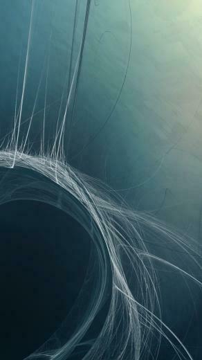 Abstract Circles Art iPhone 5s Wallpaper