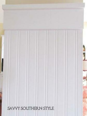 Beadboard Wallpaper Home Decor
