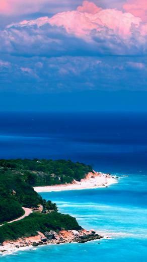 Caribbean Coast iPhone 5s Wallpaper iPad