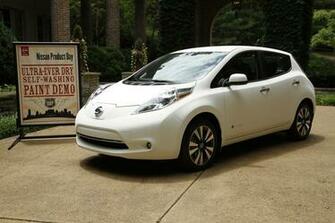 Nissan Leaf Widescreen Car Wallpaper