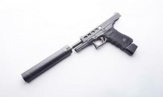 Wallpaper Glock Self Loading Pistol Rifle Silencer