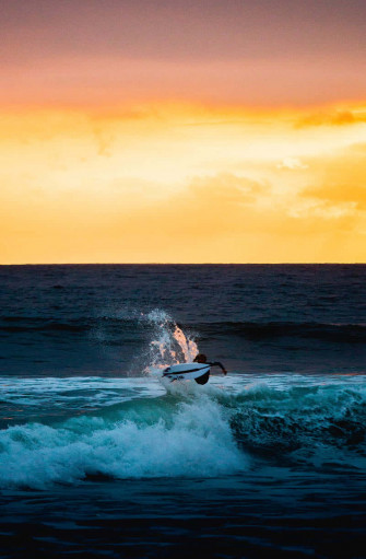 Surfing iPhone Wallpaper