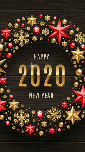 Happy New Year 4k Wallpaper