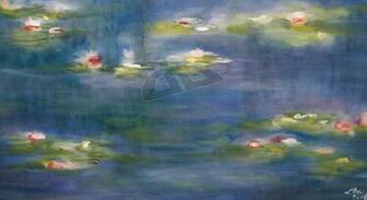 Water Lilies Monet Wallpaper Inspired