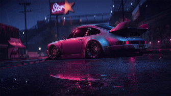Porsche Carrera Rsr 4k Wallpaper Car Neon