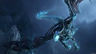 Fantasy World Of Warcraft Sindragosa Artwork 3d Wallpaper
