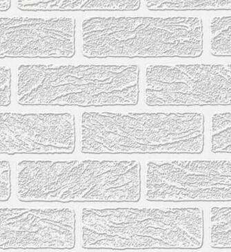 Image Product Brick Faux Wallpaper Superfresco Paintable White
