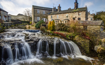 England House Water Man Made Town HD Wallpaper