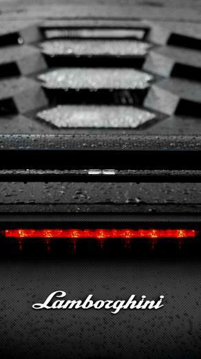 Black Lamborghini Aventador Best iPhone 5s Wallpaper