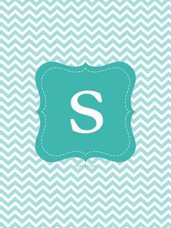 Printables Background Wallpaper iPad Chevron Initial Lock Screens