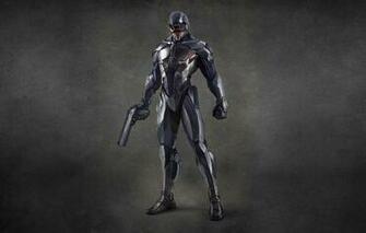 Wallpaper Gun Weapons Robot Robocop Cop