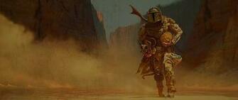 The Mandalorian Art Resolution Wallpaper