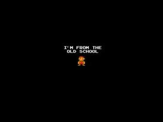 Old School Games Wallpaper Top