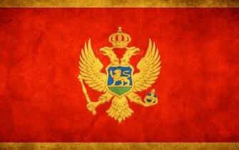 Flag Of Montenegro HD Wallpaper Background Image