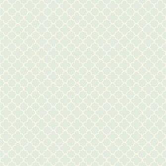 Waverly Classics Baby Blue And Cream Wallpaper Contemporary