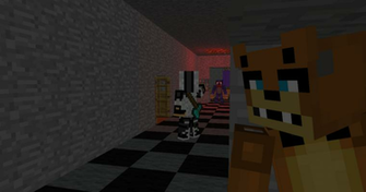 Just You And Me Bonnie Minecraft Fnaf By Johanpi