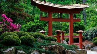In The Japanese Style HD Desktop Wallpaper