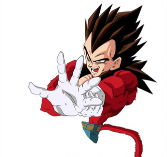 Vegeta Ssj4 Simple By Maniaxoi
