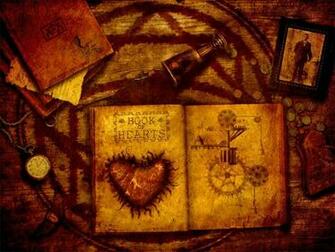 Book iPad Wallpaper Of Hearts