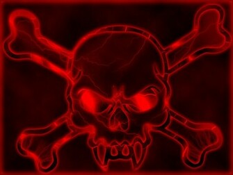 Vampire Skull And Crossbones By Alycya
