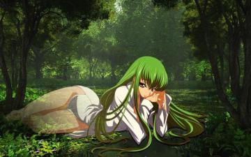 Anime Girls C Green Hair Code Geass HD Wallpaper
