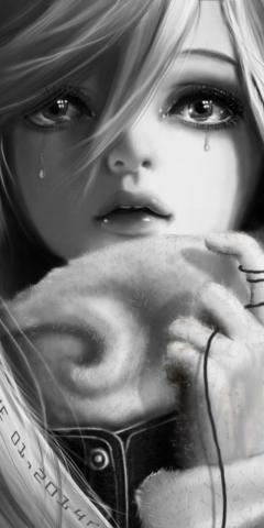 Bunny With Broken Heart By Theselene
