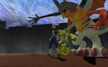 Magnamon Vs Kimeramon Digimon Masters