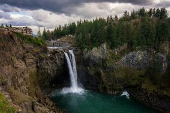 Snoqualmie Falls 4k Ultra HD Wallpaper Background Image