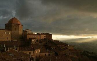 Volterra Tuscany Wallpaper