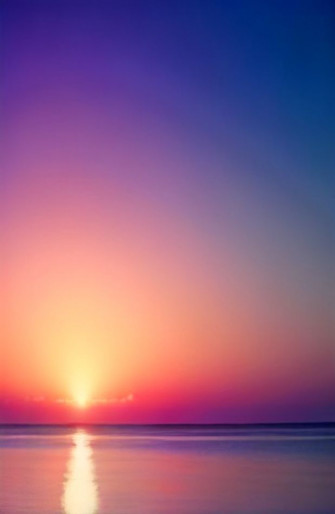 Pink Beach Sunset Wallpaper