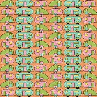 Retro Background Camper Background By