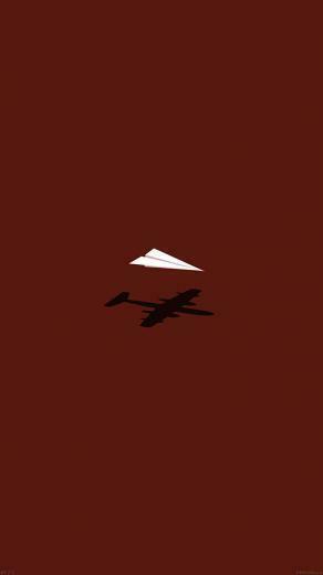 iPhone7papers Af23 Rc Plane Minimal Red Art Illust Cute