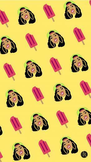 Cardi B iPhone Screen Saver Trill Wallpaper