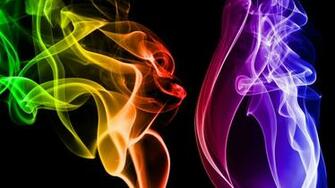 Rainbow Smoke Wallpaper G Sterim